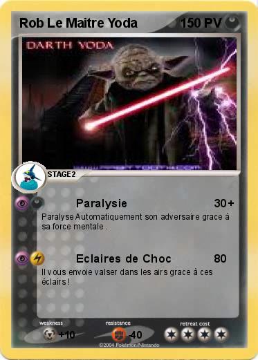 Pokemon Rob Le Maitre Yoda