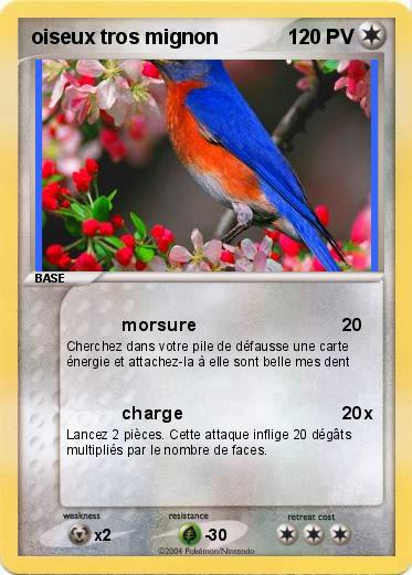 Pokemon oiseux tros mignon