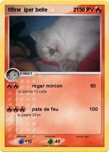Pokemon fifine  iper belle                 2                        