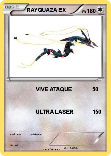 Pokemon RAYQUAZA EX