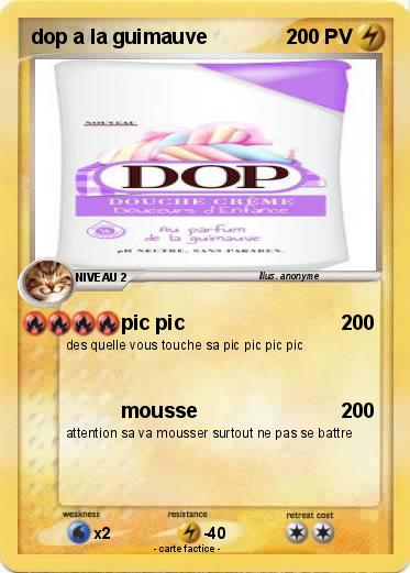 Pokemon dop a la guimauve