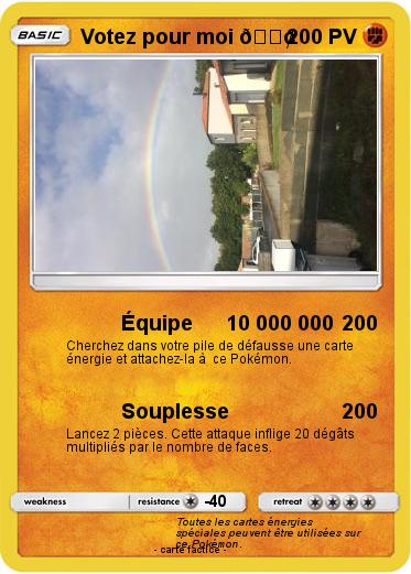 Pokemon Votez pour moi ????