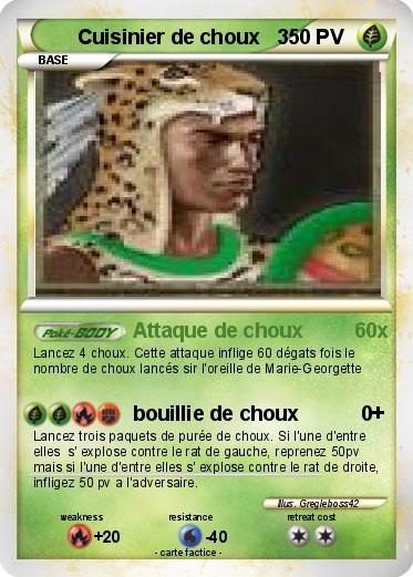 Pokemon Cuisinier de choux   3