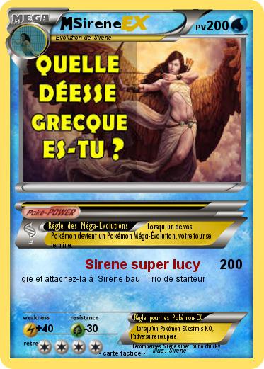 Pokemon Sirene