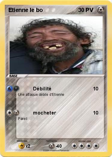 Pokemon Etienne le bo