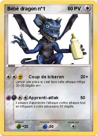 Pokemon Bébé dragon n°1