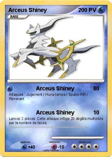 Pokemon Arceus Shiney