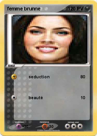 Pokemon femme brunne