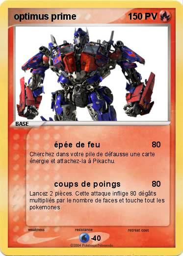 Pokemon optimus prime