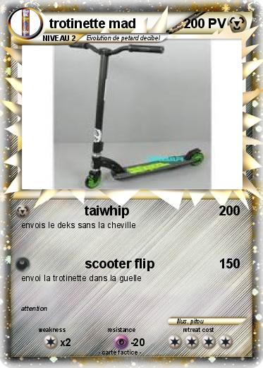 Pokemon trotinette mad