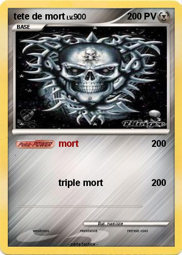 Pokemon tete de mort