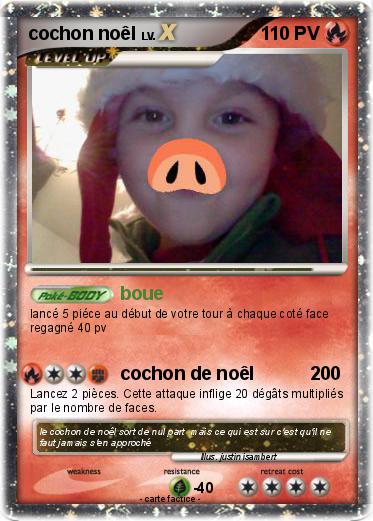 Pokemon cochon noêl