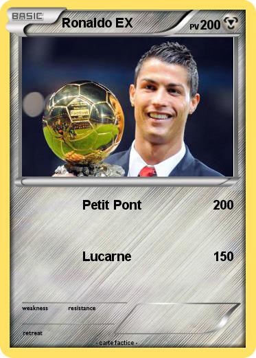 Pokemon Ronaldo EX