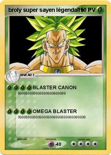 Pokemon broly super sayen légendaire