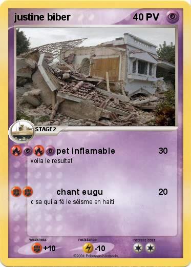 Pokemon justine biber