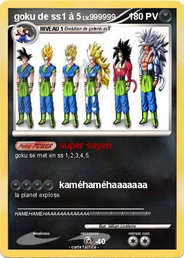 Pokemon goku de ss1 à 5