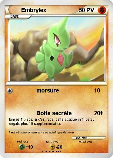 Pokemon Embrylex