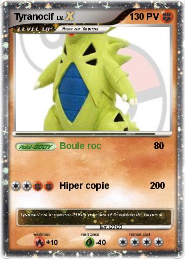 Pokemon Tyranocif