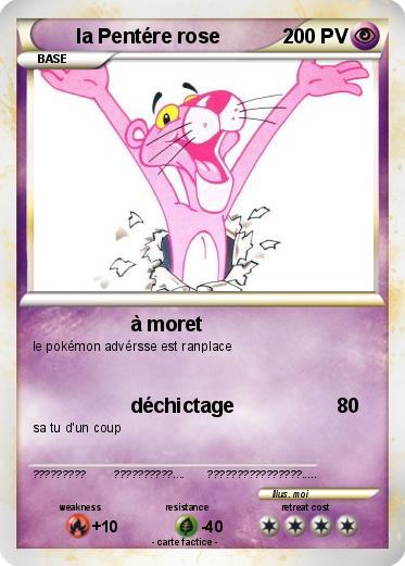 Pokemon la Pentére rose