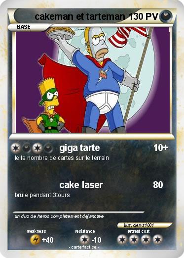 Pokemon cakeman et tarteman