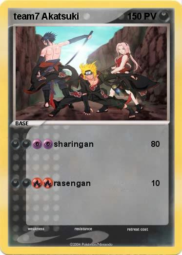 Pokemon team7 Akatsuki