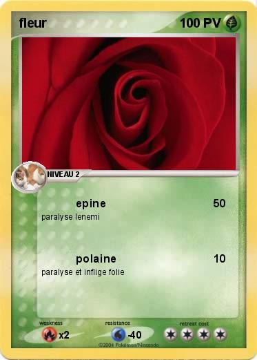 Pokemon fleur 