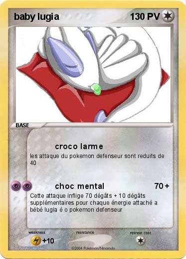 Pokemon baby lugia                                   