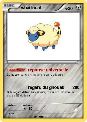 Pokemon whattouat