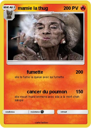 Pokemon mamie la thug