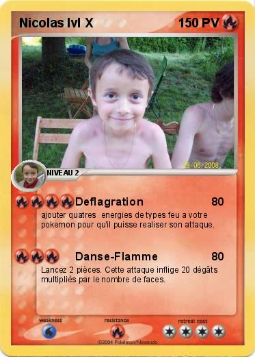 Pokemon Nicolas lvl X