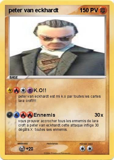 Pokemon peter van eckhardt