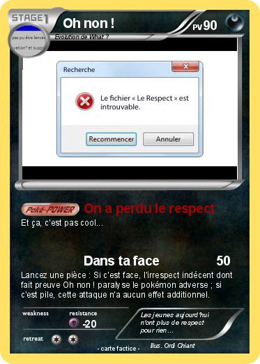 Pokemon Oh non !