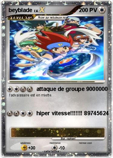 Pokemon beyblade