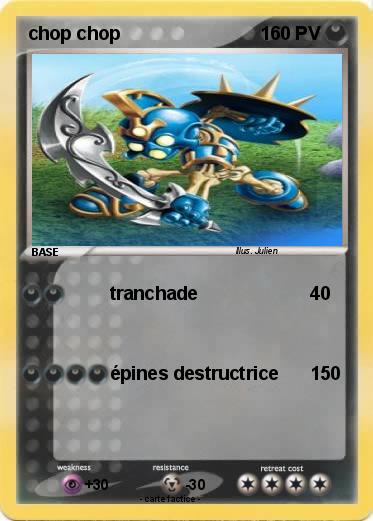 Pokemon chop chop