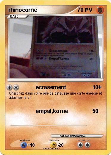 Pokemon rhinocorne