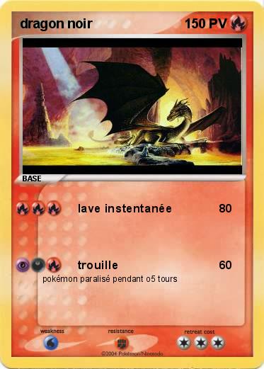 Pokemon dragon noir 