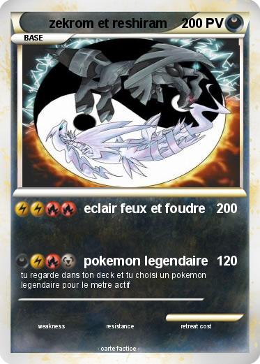 Pokemon zekrom et reshiram