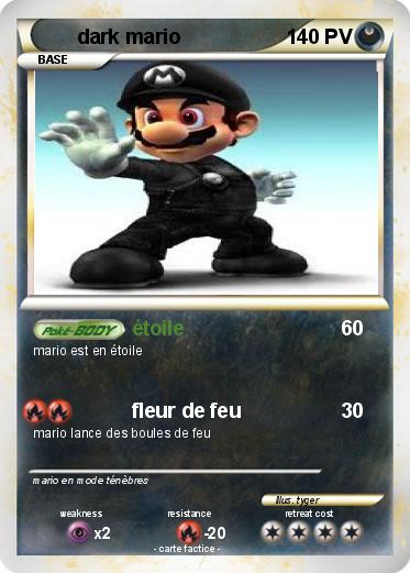 Pokemon dark mario