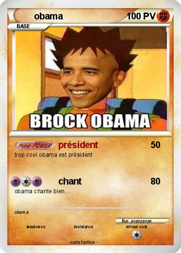 Pokemon obama