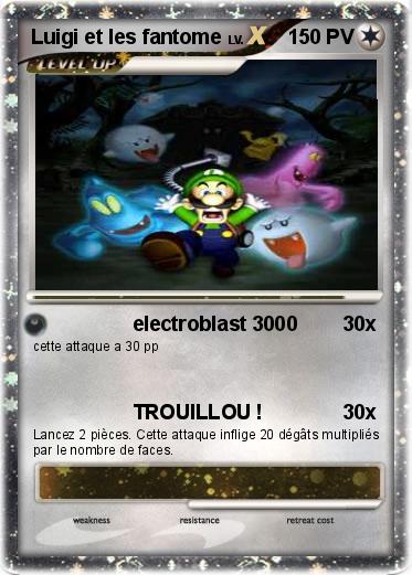 Pokemon Luigi et les fantome