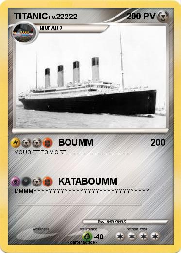 Pokemon TITANIC