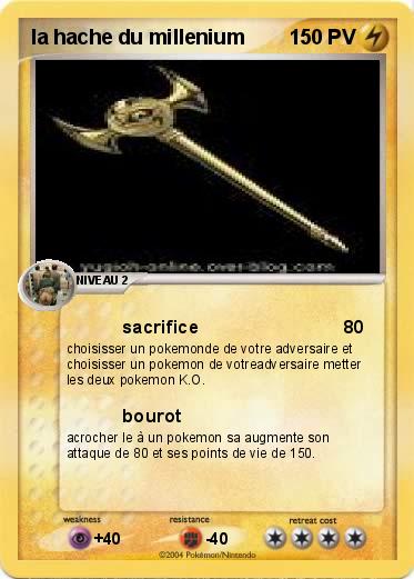 Pokemon la hache du millenium