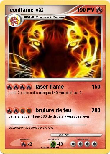Pokemon leonflame