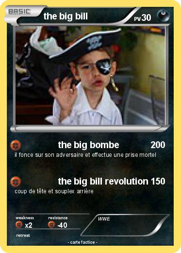 Pokemon the big bill