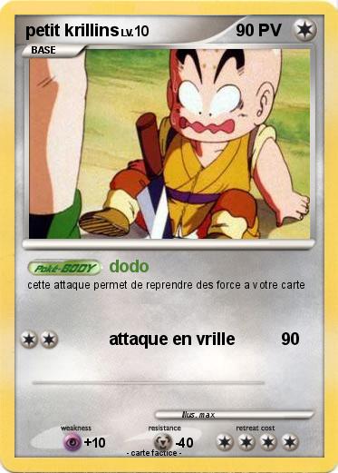 Pokemon petit krillins