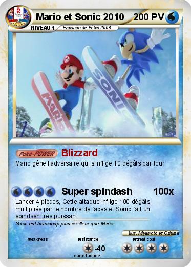 Pokemon Mario et Sonic 2010