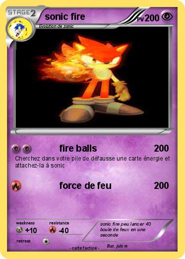 Pokemon sonic fire