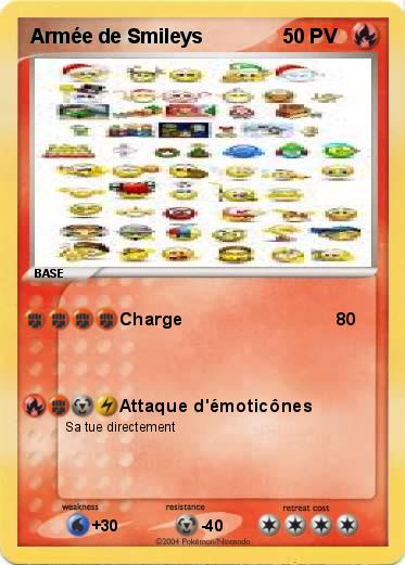 Pokemon Armée de Smileys                                      123456789