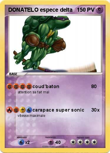 Pokemon DONATELO espece delta