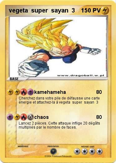 Pokemon vegeta  super  sayan  3